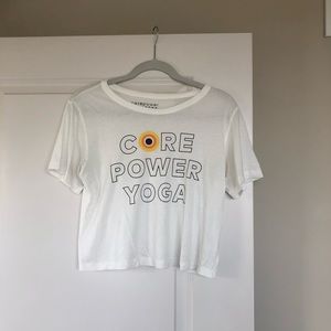CorePower Yoga Crop Tee